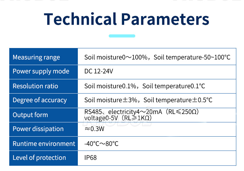 NBL-THR Soil Moisture and Temperature Sensor - Image 6