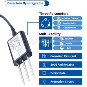 NBL-S-TM Soil Temperature and Moisture Sensor