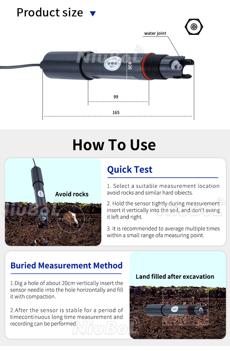 NBL-S-PH Soil pH Sensor for Precision Agriculture