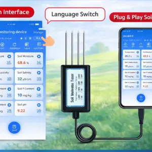 7-in-1 Soil Sensor for Android USB-Type-C